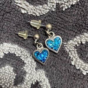 Turquoise Heart Shaped Earrings